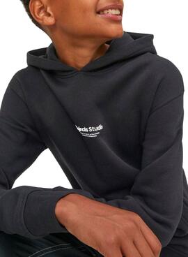 Sudadera Jack And Jones Jorverter Bro Negro Niño