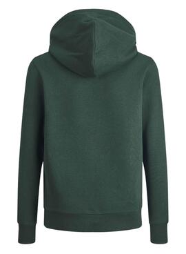 Sudadera Jack And Jones Corp Logo Verde Niño