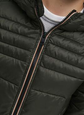 Chaqueta Jack And Jones Hero Puffer Verde Niño