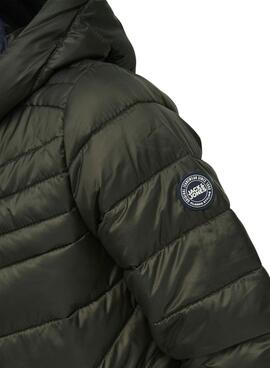 Chaqueta Jack And Jones Hero Puffer Verde Niño