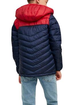 Chaqueta Jack And Jones Hero Puffer Marino Niño