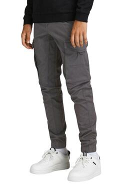 Pantalón Jack And Jones Paul Flake Gris Niño