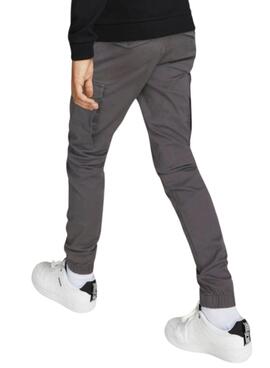 Pantalón Jack And Jones Paul Flake Gris Niño