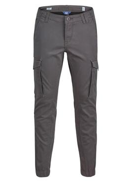 Pantalón Jack And Jones Paul Flake Gris Niño