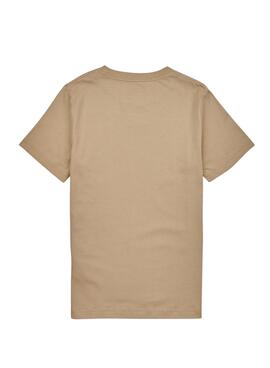 Camiseta Levis My Favorite Marrón Para Niño