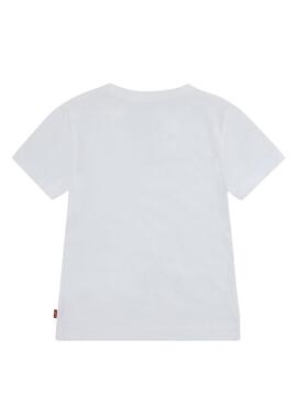 Camiseta Levis My Favorite Blanco Para Niño
