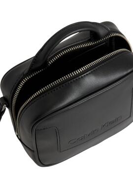 Bolso Calvin Klein Camera Negro Para Mujer