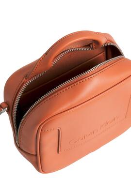 Bolso Calvin Klein Camera Negro Para Mujer