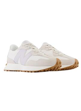 Zapatillas New Balance 327 Beige Malva Mujer