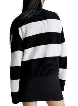 Jersey Calvin Klein Jeans Label Chunky Para Mujer