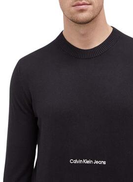 Jersey Calvin Klein Jeans Institutional Negro