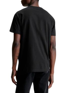 Camiseta Calvin Klein Jeans Hyper Real Box Negro