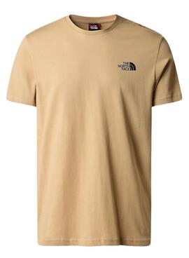 Camiseta The North Face Simple Dome Verde Hombre