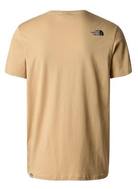 Camiseta The North Face Simple Dome Verde Hombre