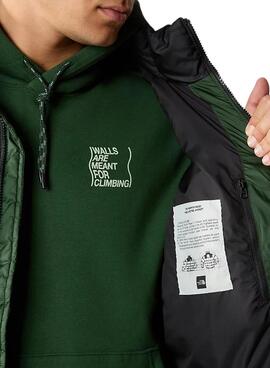 Plumífero The North Face Lhotse Verde Para Hombre