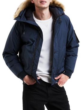 Bomber Levis Davidson Azul