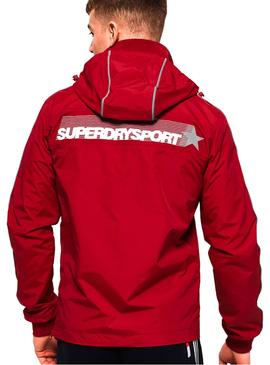 Chaqueta Superdry Javelin Jammer Rojo Hombre