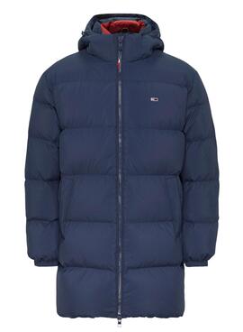 Parka Tommy Jeans Essential Down Azul Para Hombre