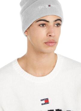 Gorro Tommy Jeans Sport Gris