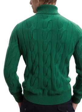 Jersey Ecoalf New Brun Verde Para Hombre