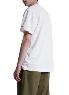 Camiseta Tommy Jeans Gold Arch Blanco Para Hombre