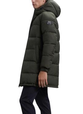 Chaqueta Ecoalf New Vintage Reversible Verde Hombr