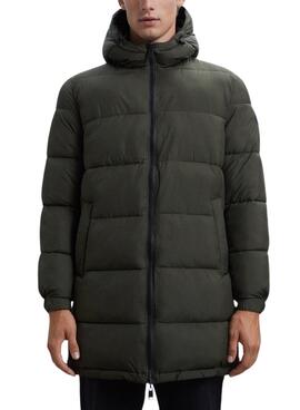 Chaqueta Ecoalf New Vintage Reversible Verde Hombr