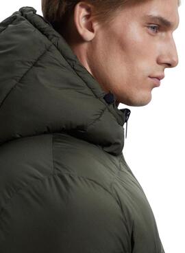 Chaqueta Ecoalf New Vintage Reversible Verde Hombr