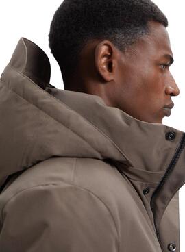 Chaqueta Ecoalf Parko Marrón Para Hombre