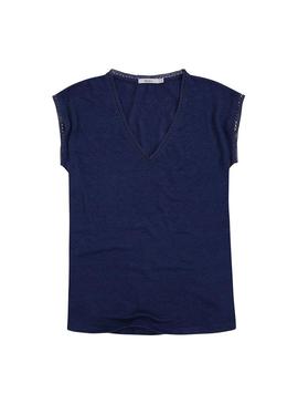 Camiseta Pepe Jeans Clementine Azul Marino Mujer