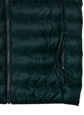 Chaleco Lacoste Acolchado Verde Para Hombre 