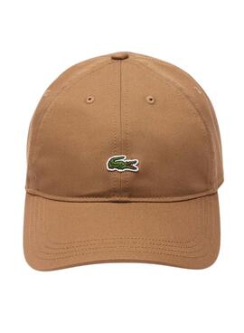 Gorra Lacoste Sarga Unisex Camel
