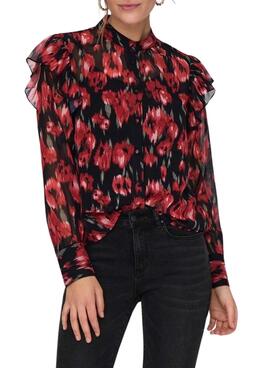 Blusa Only Marise Estampado Floral Para Mujer