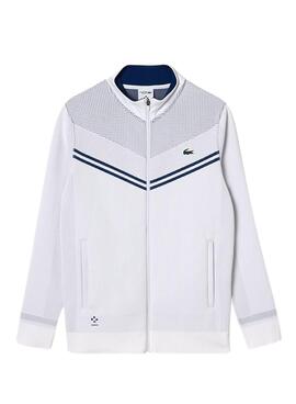 Chaqueta Lacoste Tennis x Daniil Medvedev Blanco