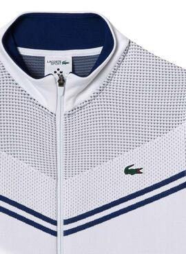 Chaqueta Lacoste Tennis x Daniil Medvedev Blanco