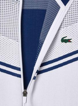 Chaqueta Lacoste Tennis x Daniil Medvedev Blanco