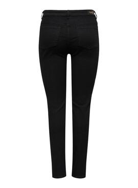 Pantalón Vaquero Only Sui Slim Negro Para Mujer