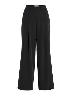 Pantalones Vila Visimsa Wid Leg Negro Para Mujer