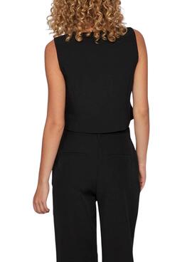 Chaleco Vila Visima Negro Para Mujer