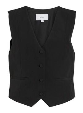 Chaleco Vila Visima Negro Para Mujer