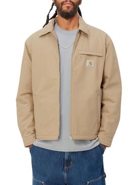 Cazadora Carhartt Madera Reversible Camel Hombre