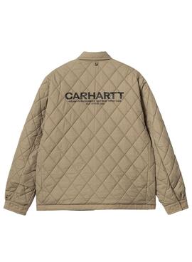 Cazadora Carhartt Madera Reversible Camel Hombre