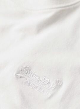 Camiseta Superdry Vintage Blanco Para Hombre