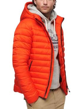 Chaqueta Superdry Fuji Sport Naranja Para Hombre