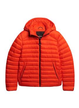 Chaqueta Superdry Fuji Sport Naranja Para Hombre