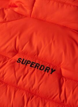 Chaqueta Superdry Fuji Sport Naranja Para Hombre