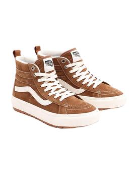 Zapatillas Vans UA Sk8 Hi Serraje Camel para Mujer