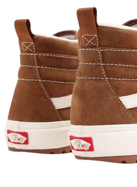 Zapatillas Vans UA Sk8 Hi Serraje Camel para Mujer