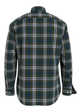 Camisa Tommy Hilfiger Tartan Verde para Hombre