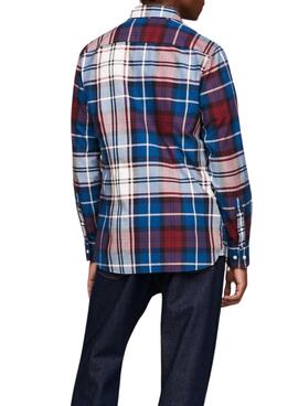 Camisa Tommy Hilfiger Oxford Tartan Multi Hombre